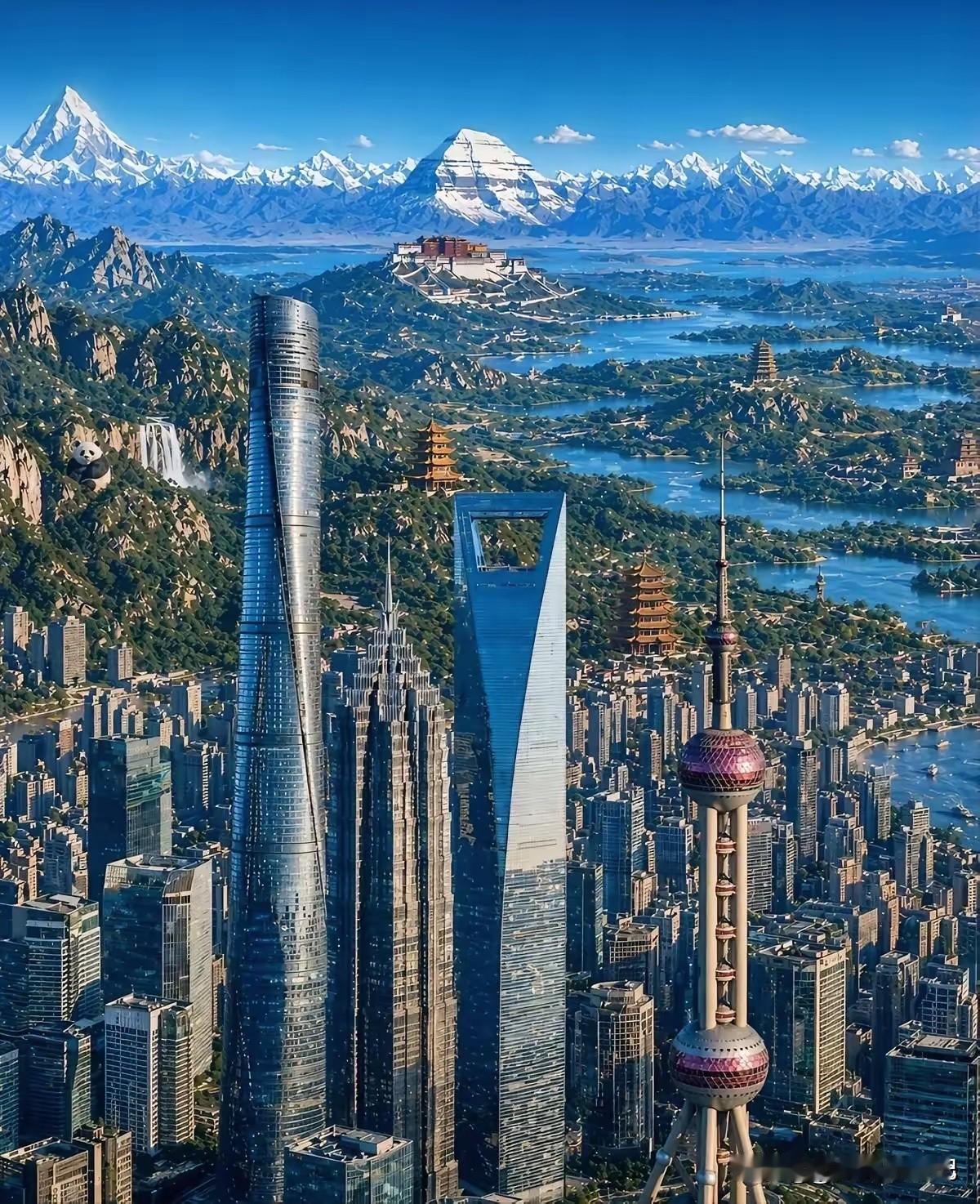 这么看，上海离拉萨不远啊[捂脸哭]