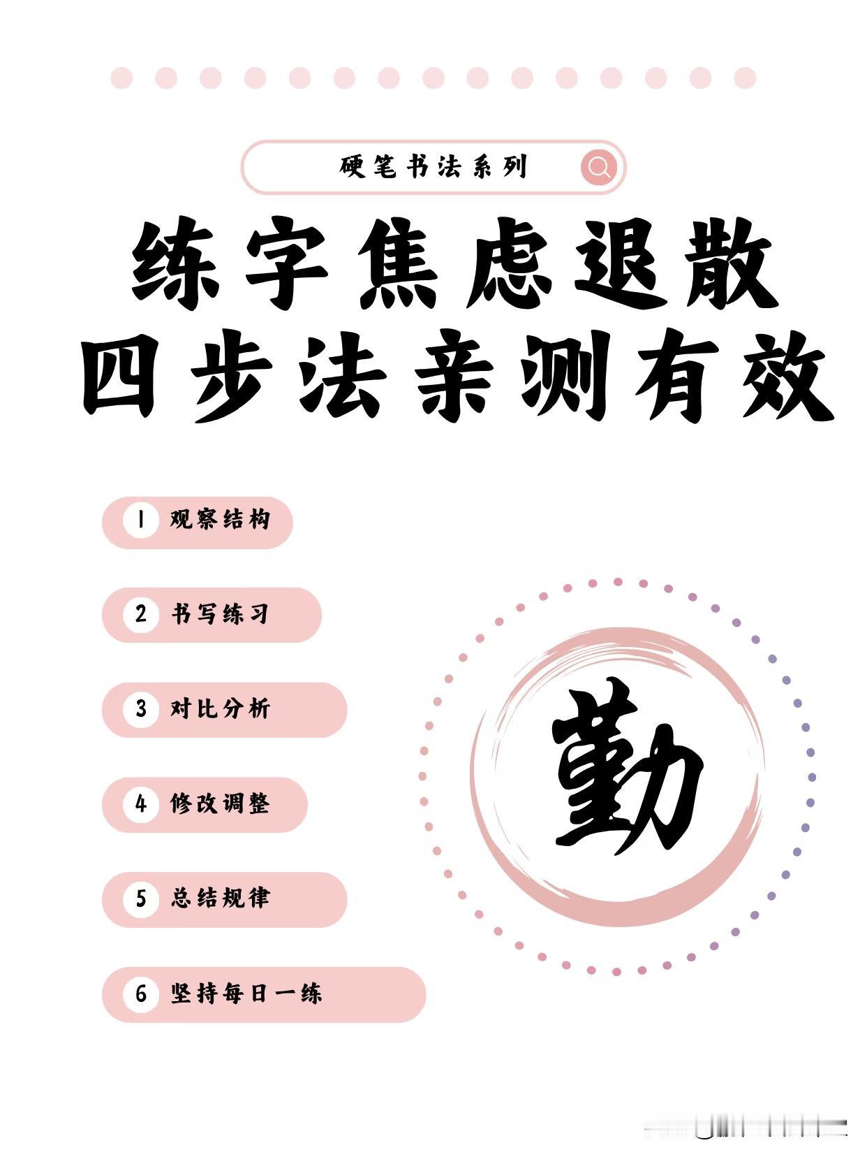 ✍️练字一旦开窍后有多爽⁉️……