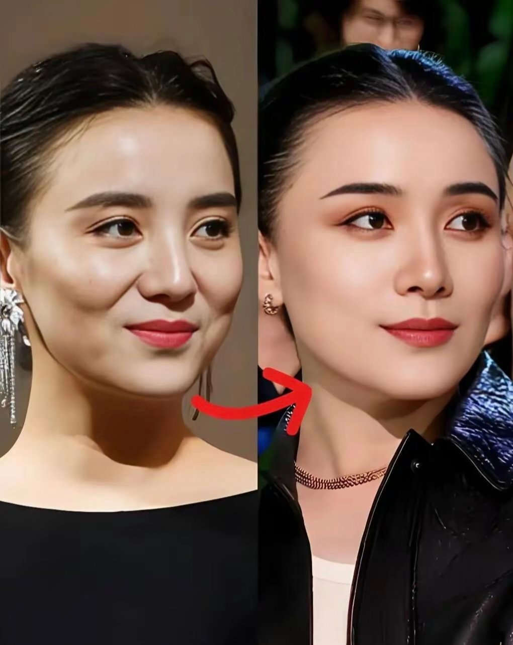 年轻时的宋佳和现在简直判若两人，差点让人认不出来——那双眼睛实在太有神了。
