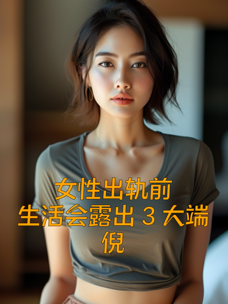 女性出轨前，生活会露出3大端倪