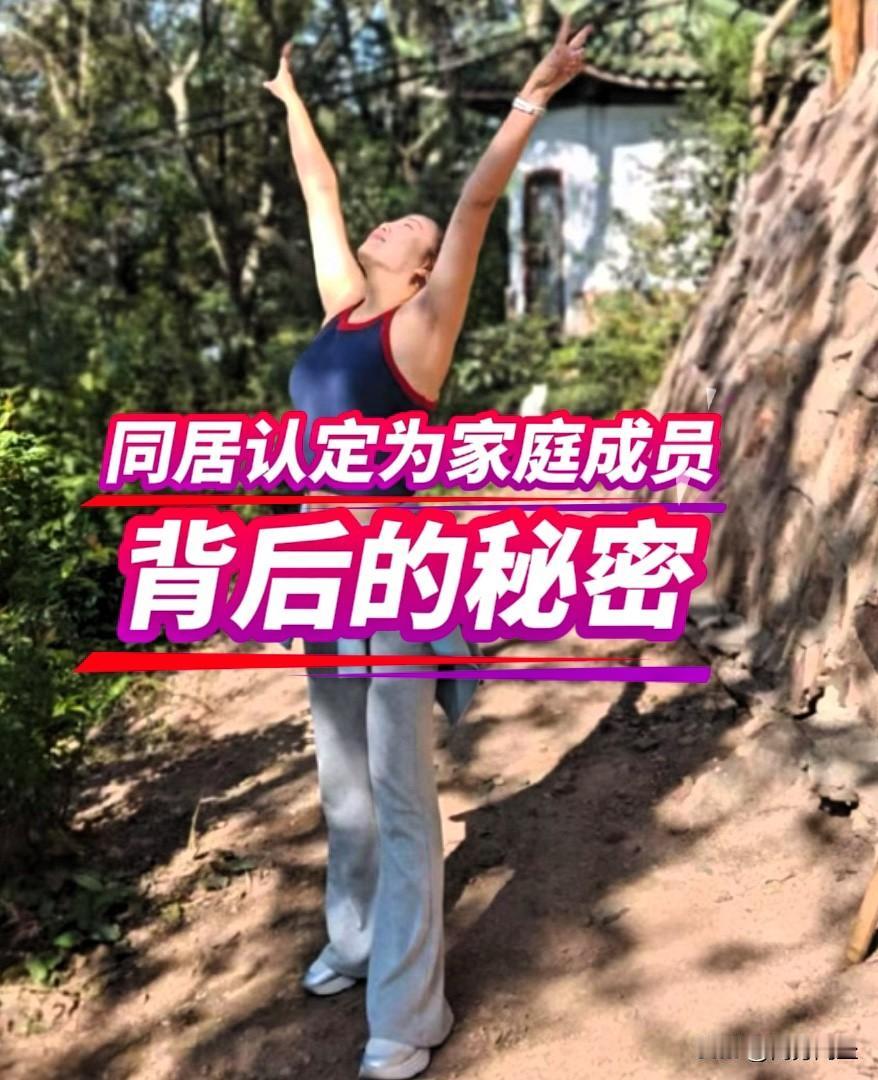同居关系认定为“家庭成员”背后的秘密新规出台，外行人看热闹，内行人看门道。老