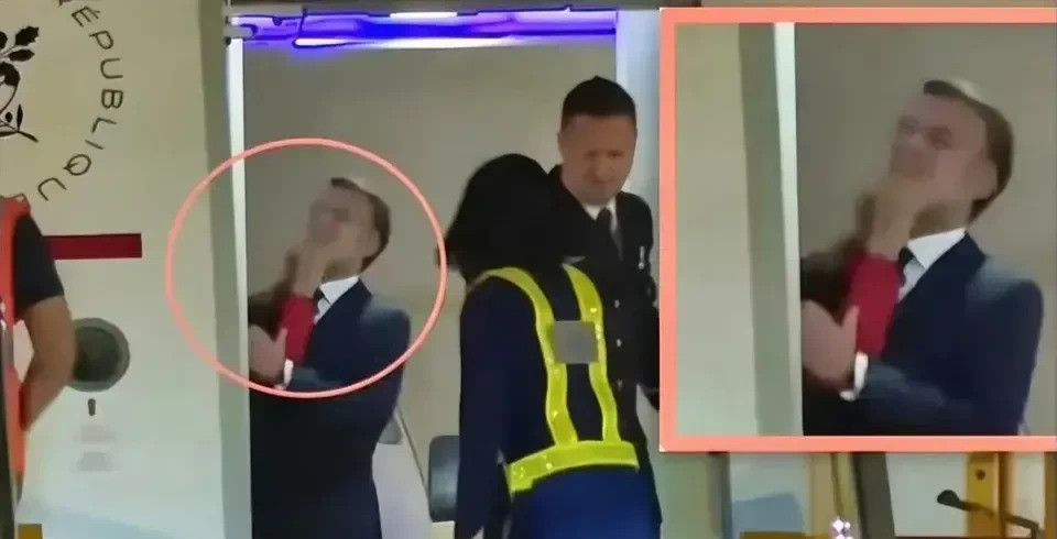 马克龙挨老婆一巴掌你绝对想不到，法国总统马克龙竟然在众目睽睽
