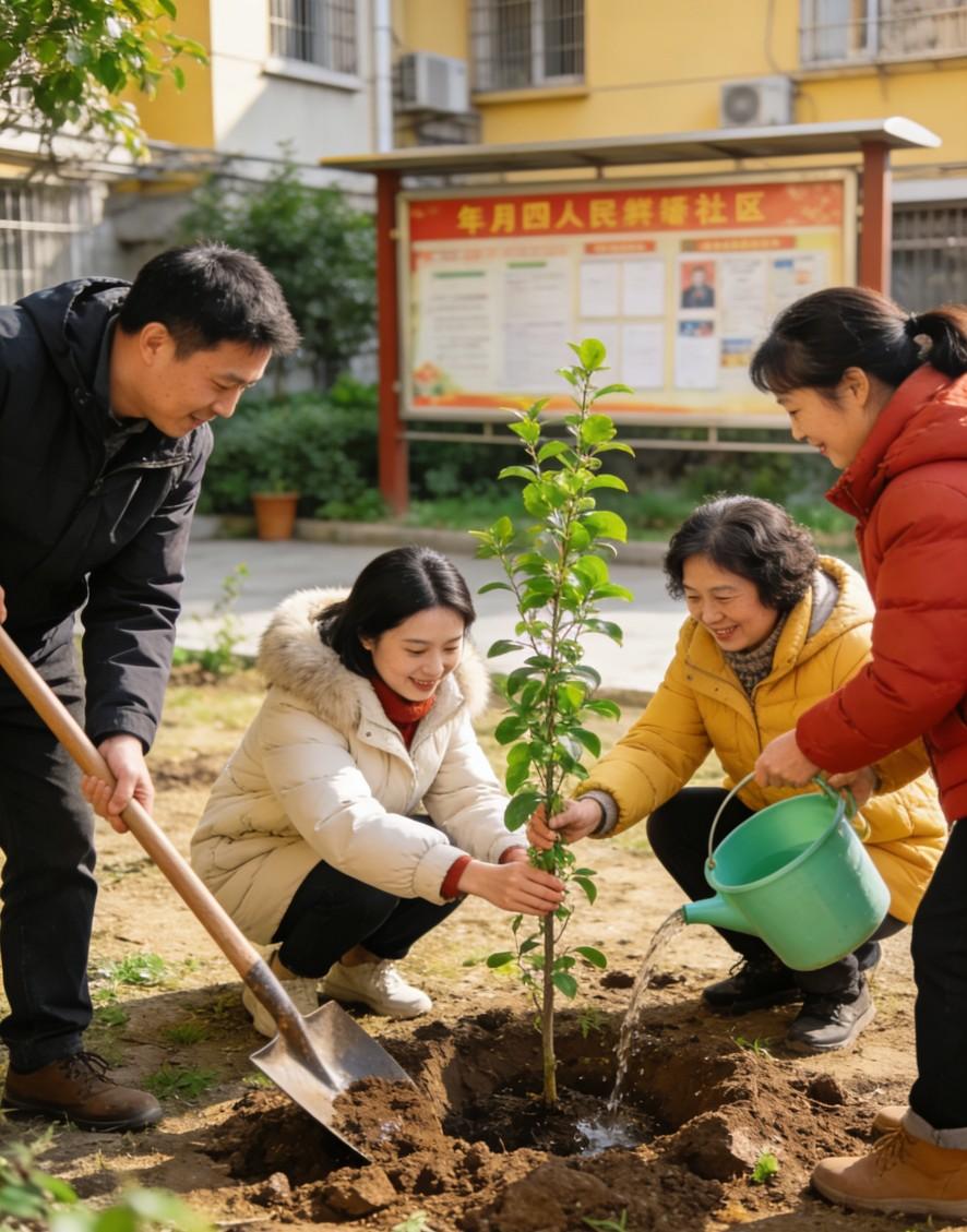 正月二十四·植树节：一棵小树苗，满心绿意与希望