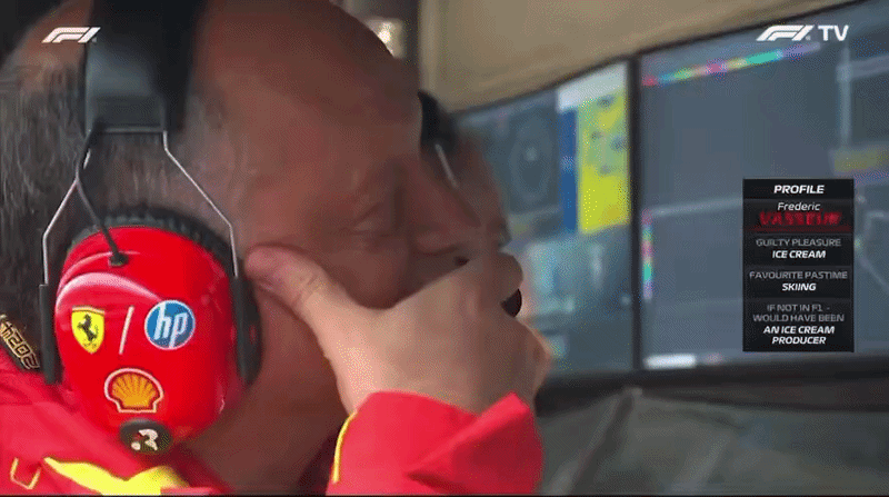 F1这个蛮适合做表情包的。。[捂脸哭]2026f1巴林大奖赛雪邦站F1