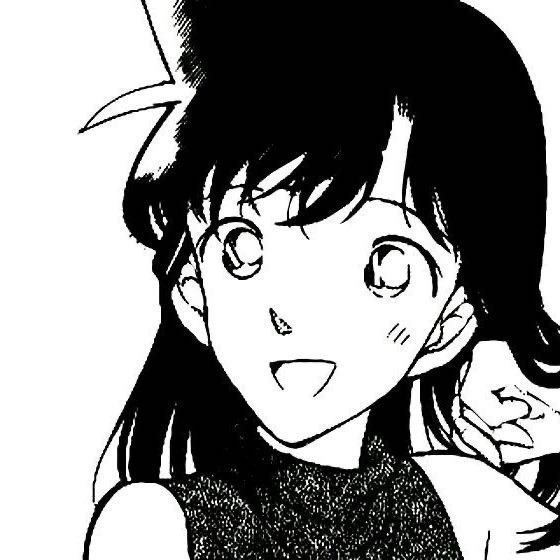 漫画里的小兰😘​​​