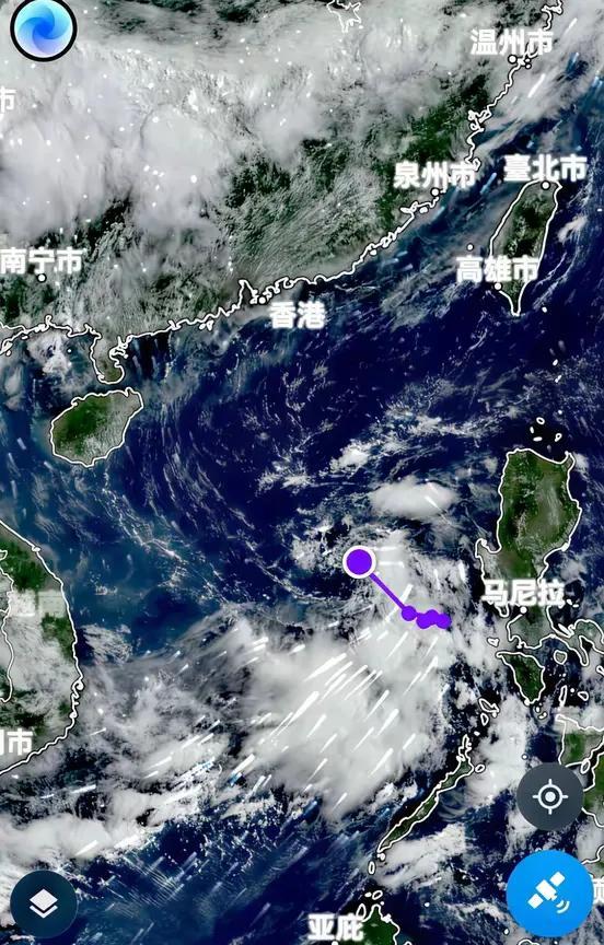 各位朋友！我要给大家带来一则关于台风的消息。现在，96W台风胚胎热带扰动已经在南