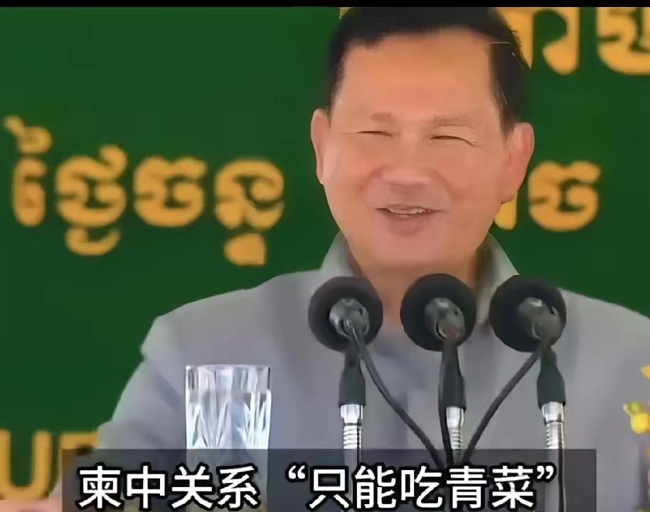 没想到柬埔寨这么一个小国竟然对中美两个超级大国的看法是青菜和牛肉。12月，在金