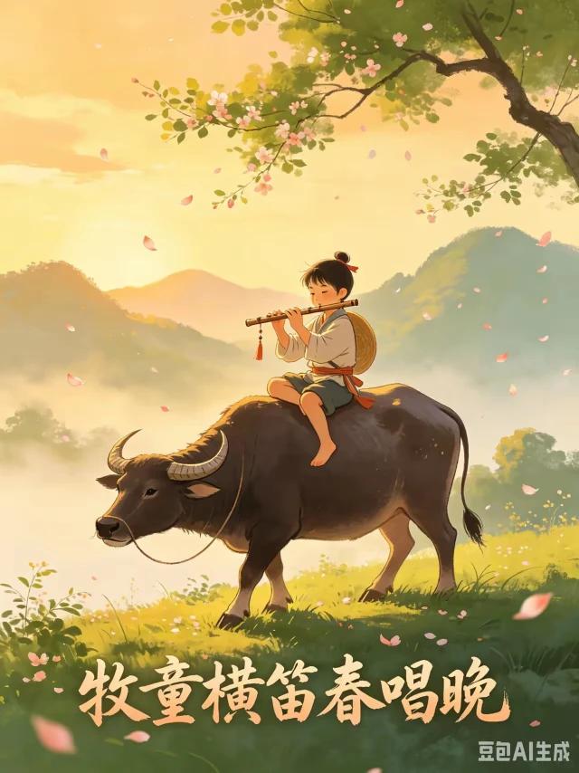 文笔挑战能接下一句的都是才子佳人请接下一句牧童横笛春唱晚樵夫归来霞光披