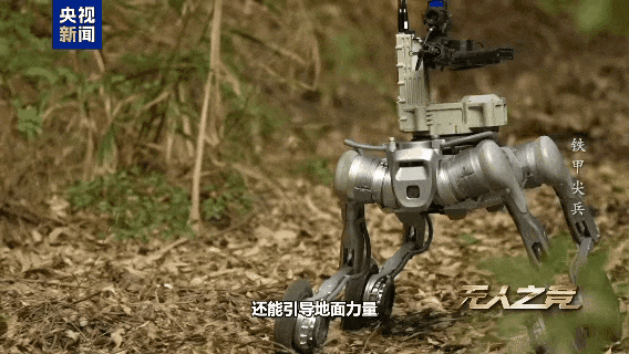 3月31日，据央视军事网站报道，近日，央视播放了无人机与机器狼联合训练画面，中国