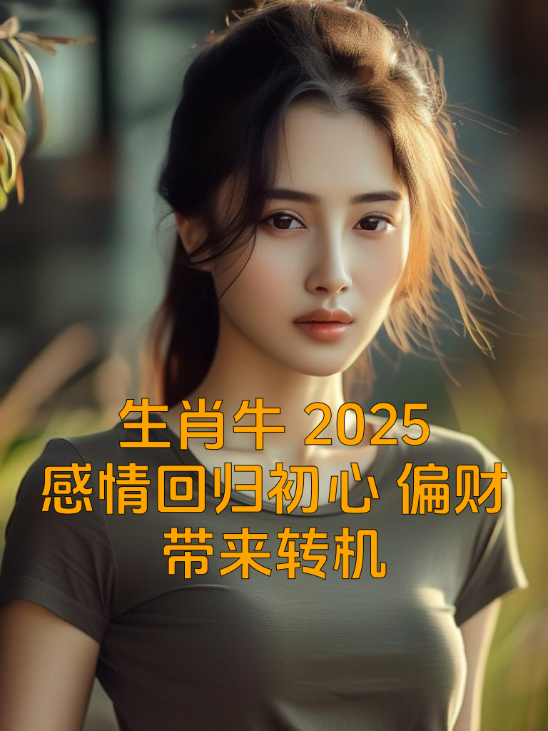 生肖牛2025：感情回归初心，偏财带来转机