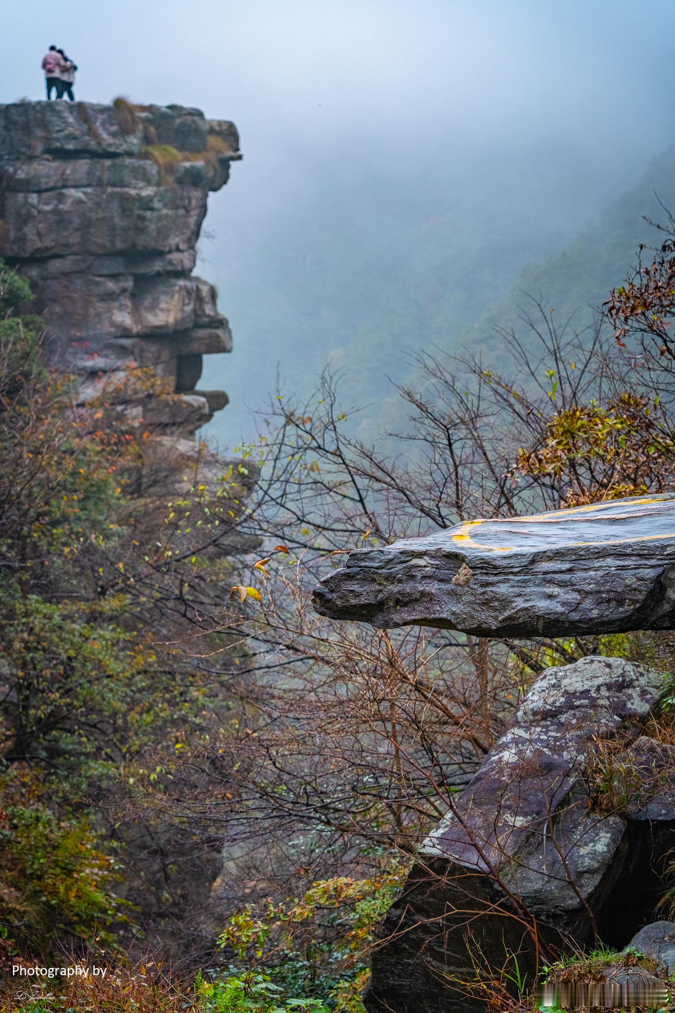 冬日庐山，美丽和魅力依旧。