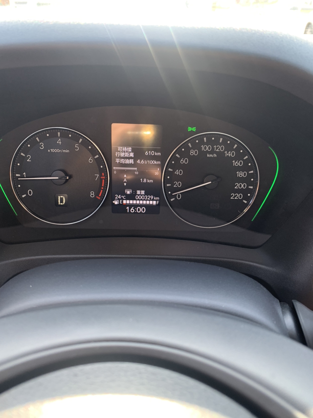 开了一个星期的油耗表现伙计们子都来晒一下你们的油耗吧，我的目前是表显4.6开