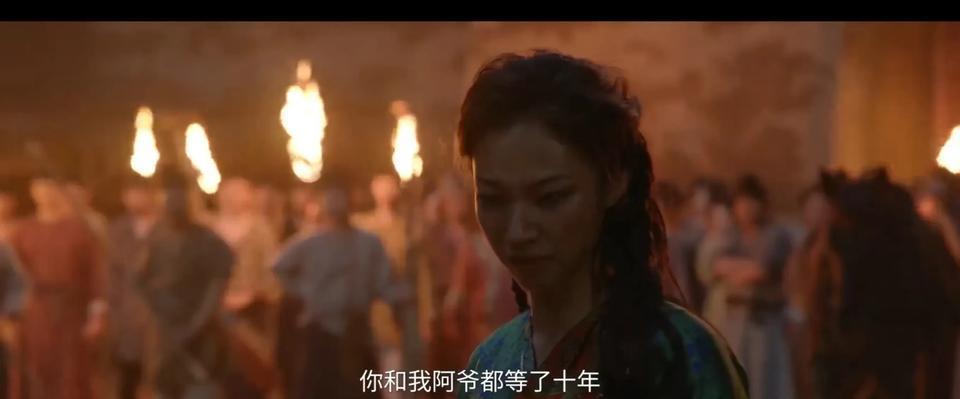 《长安的荔枝》最终版，阿弥塔被删减的高光时刻。何有光就要跑出城外，阿弥塔骑马从