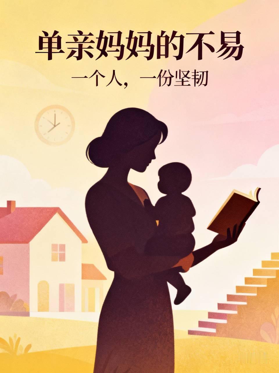 单亲妈妈有多不容易?单亲妈妈的难，真不是一般人能体会的。就说经济压力，一个人要
