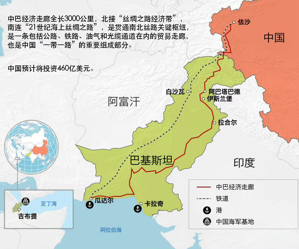 为什么叫巴铁？巴铁是什么意思？中巴是什么关系？一张图一目了然。