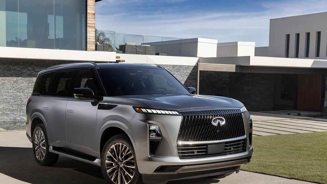 又一款V8豪车成过去式,英菲尼迪QX80换代归来,外观、动力全变了