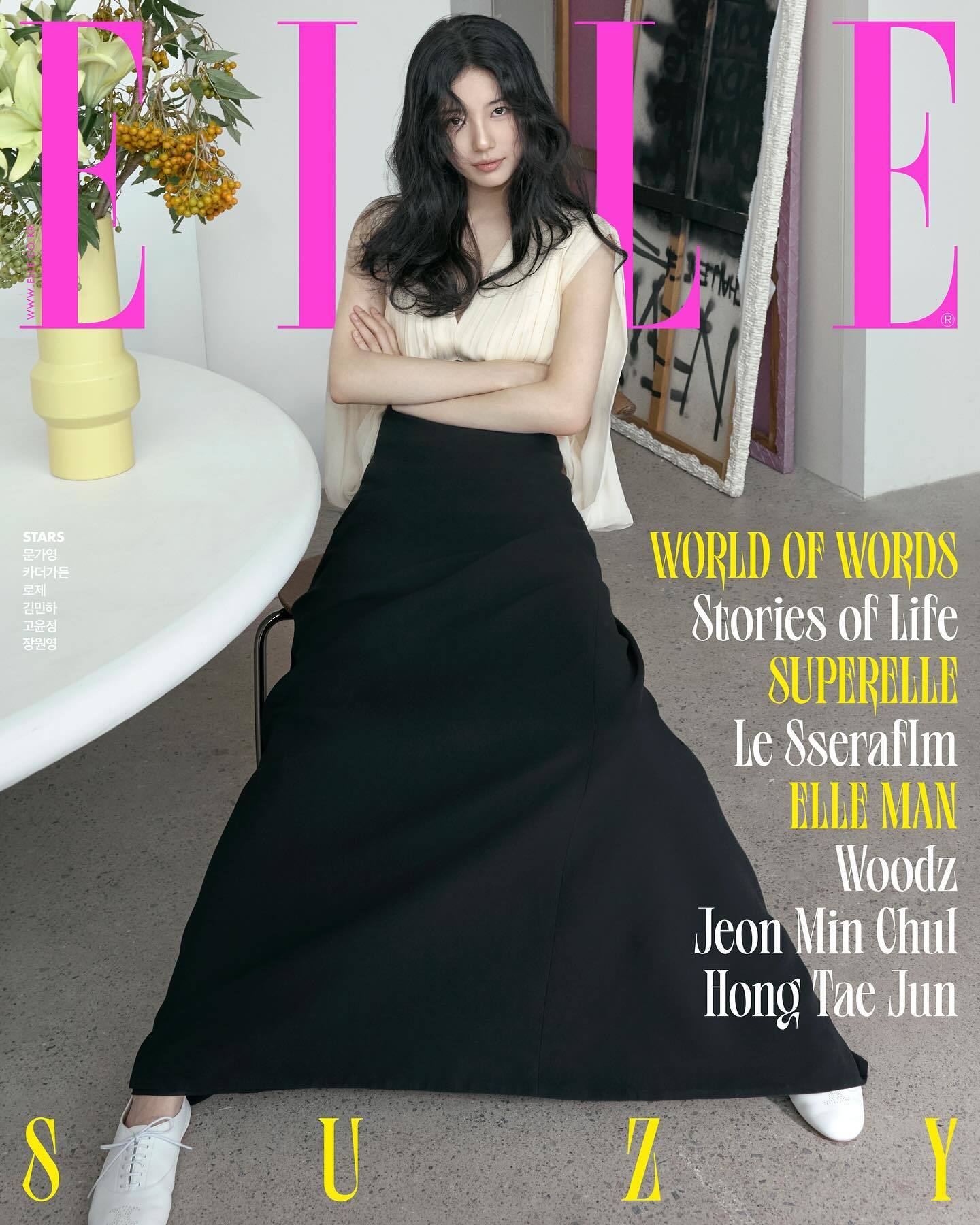 ELLEKoreaOctober2025：裴秀智Celine在收割新
