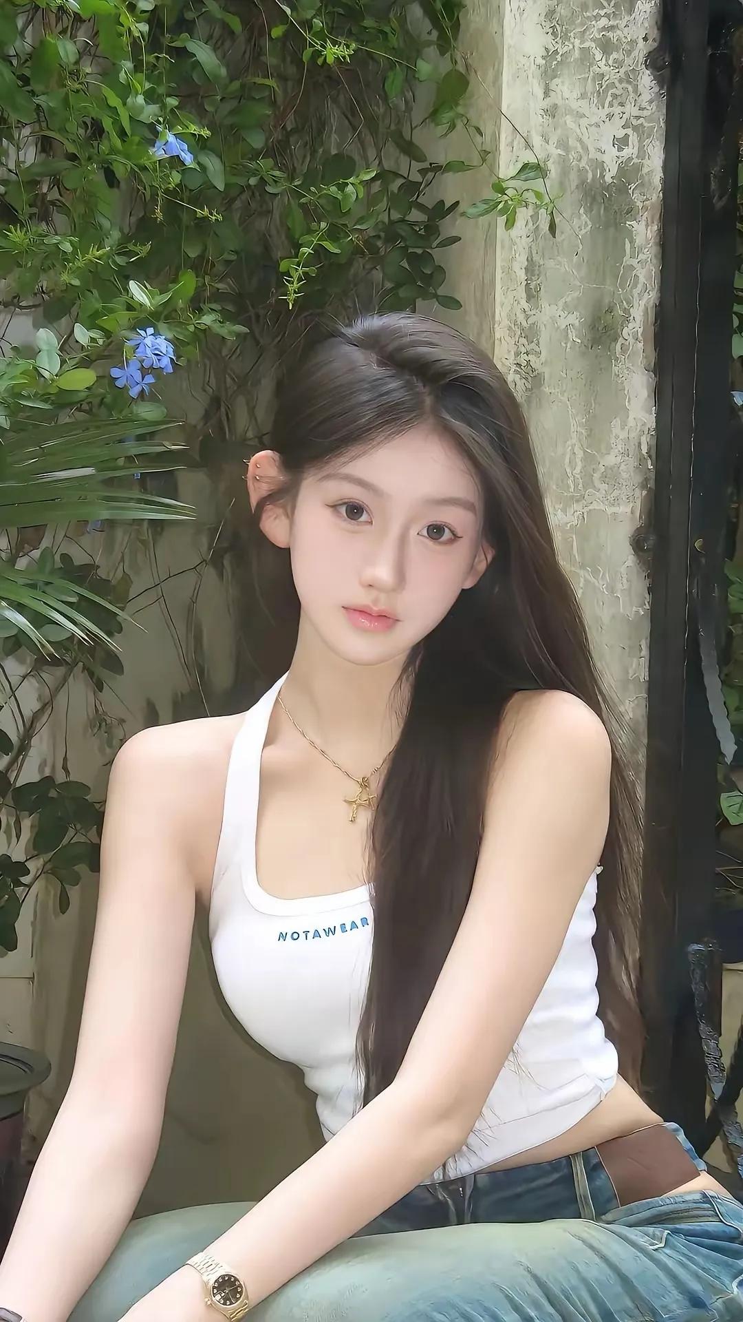 少女摄影|NO.0159期可爱少女户外随拍