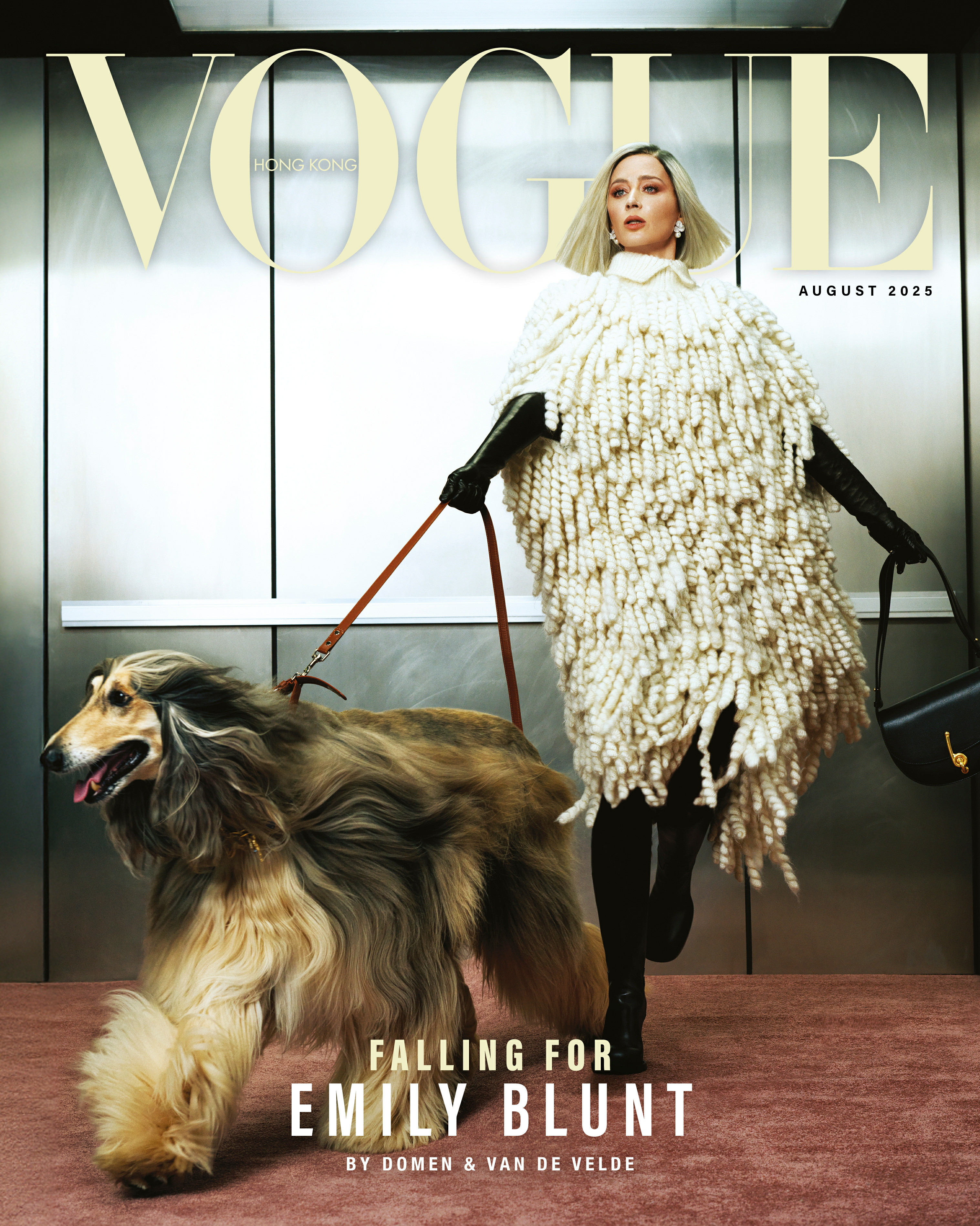 时尚Emily！艾米莉布朗特登上香港《VOGUE》8月号封面及写真美图大赏！艾米