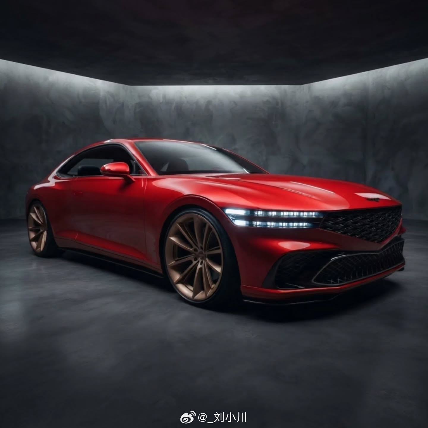 捷尼赛斯G90Coupe渲染图捷尼赛斯G90Coupe渲染图，大家觉得怎么