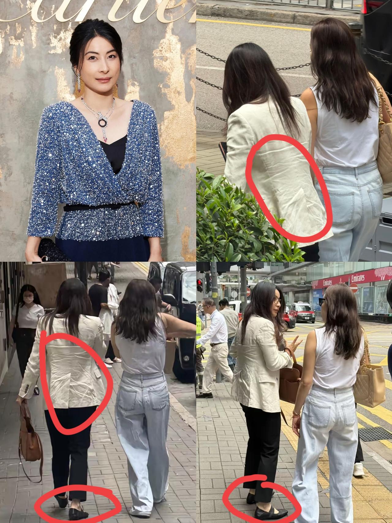 郭晶晶不愧是国民闺女，把低调朴实刻在了骨子里！近日，有人在香港偶遇郭晶晶，她和