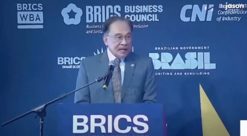 马来西亚总理在里约发表了震惊世界的讲话：我们还没有谈论完全去美元化，这还有很长的