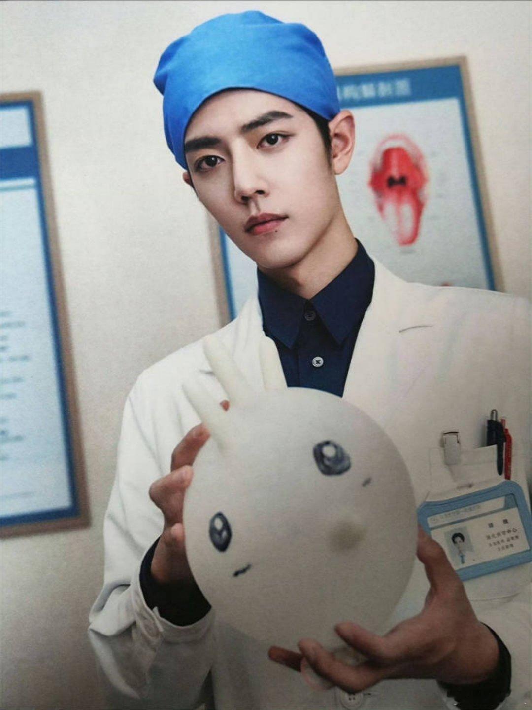 还有没见过的，顾医生真是眉清目秀肖战