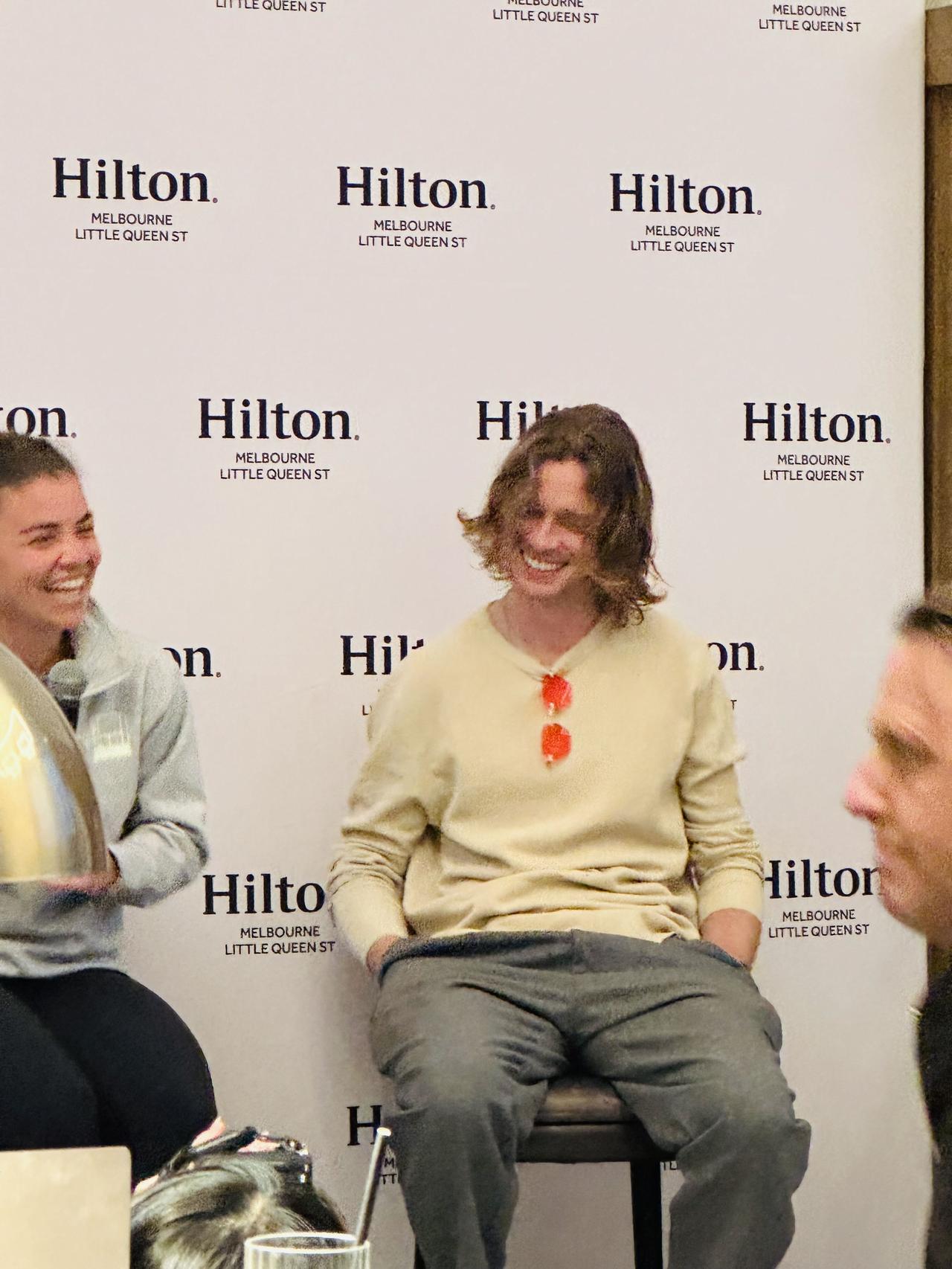 卢布列夫2026澳网卢布列夫球迷见面会酒店赞助的还有保利妮埃拉尼