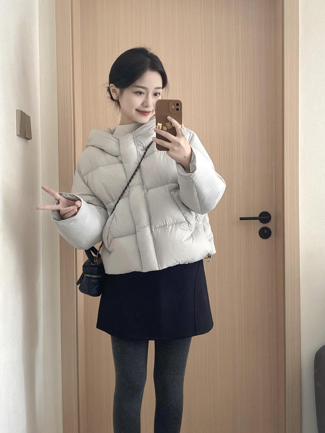 冬日低饱和度穿搭