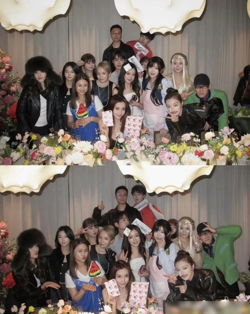 你敢信？杨颖37岁生日宴，网红挤爆普通酒店包间，娱乐圈只来吴千语一个人！派对