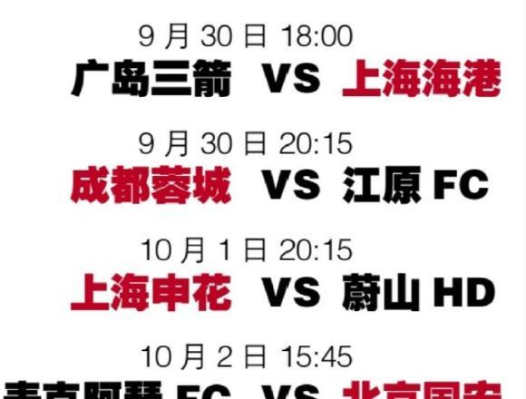 第一轮的全面熄火，那么第二轮会怎么样？中超参加亚冠精英赛和2级联赛的4支球队上