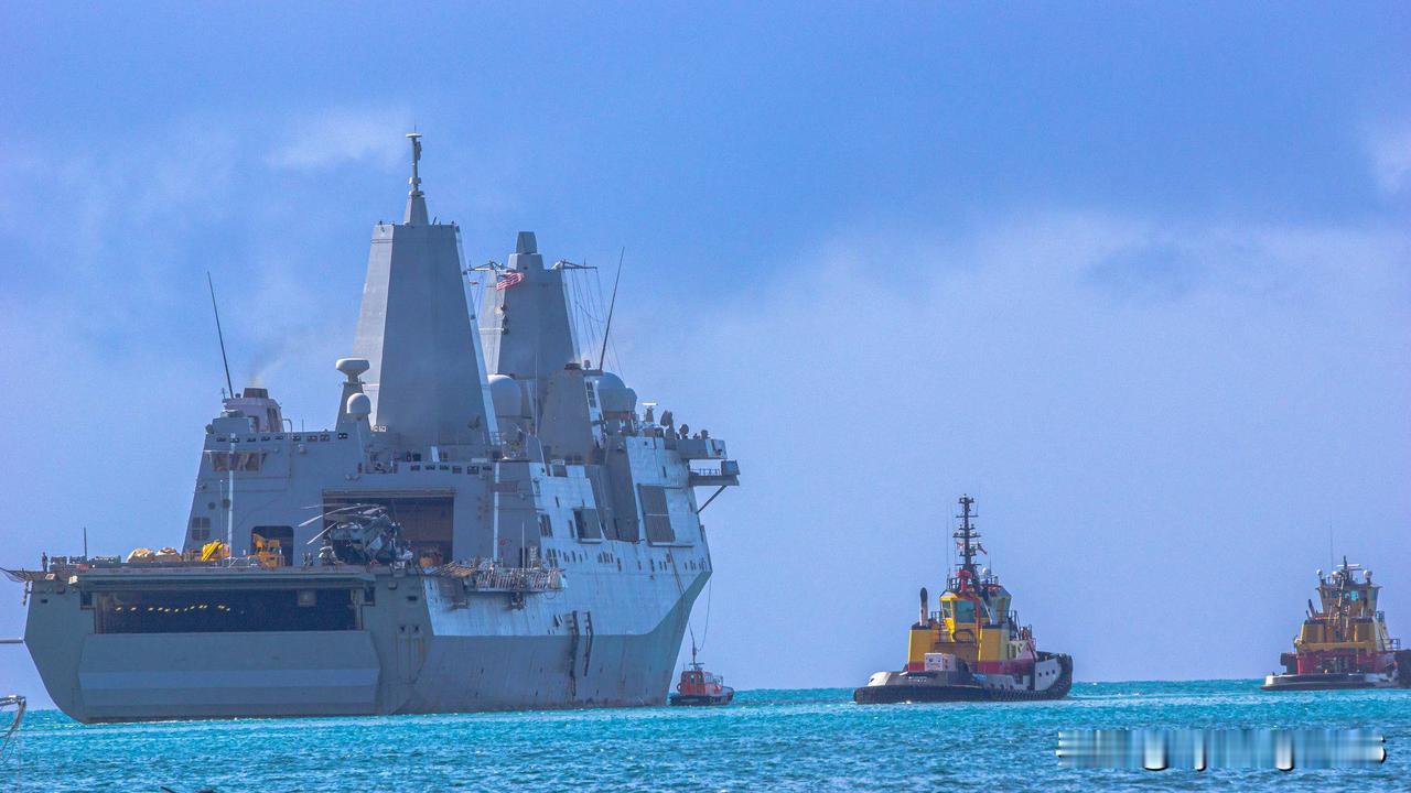 🇺🇸美国海军“圣安东尼奥”号登陆艇（LPD17）于1月24日离开波多黎各蓬