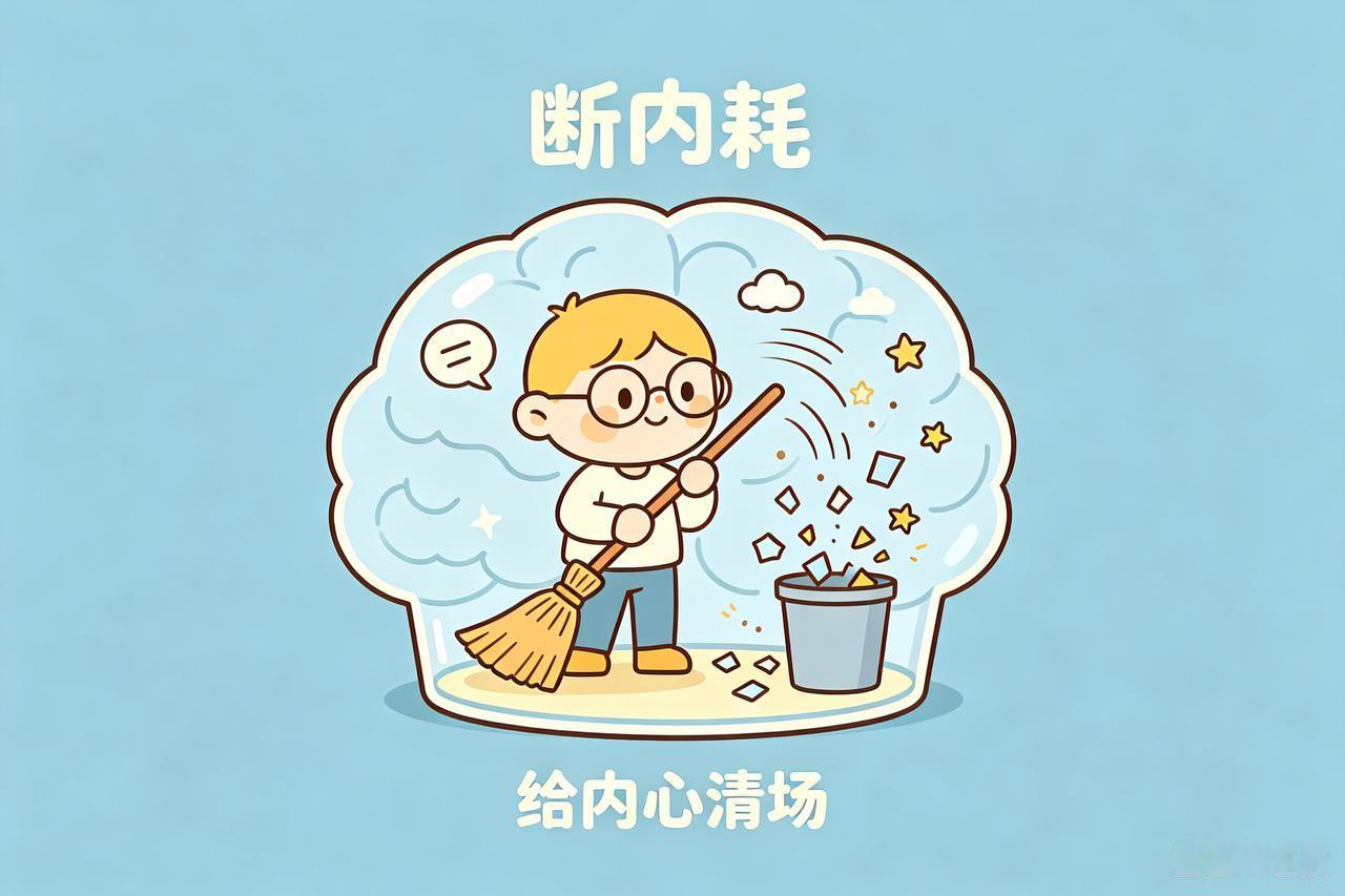 人很难向上生长，多半不是能力不足，而是精神全都耗在无意义的胡思乱想里。想要重拾