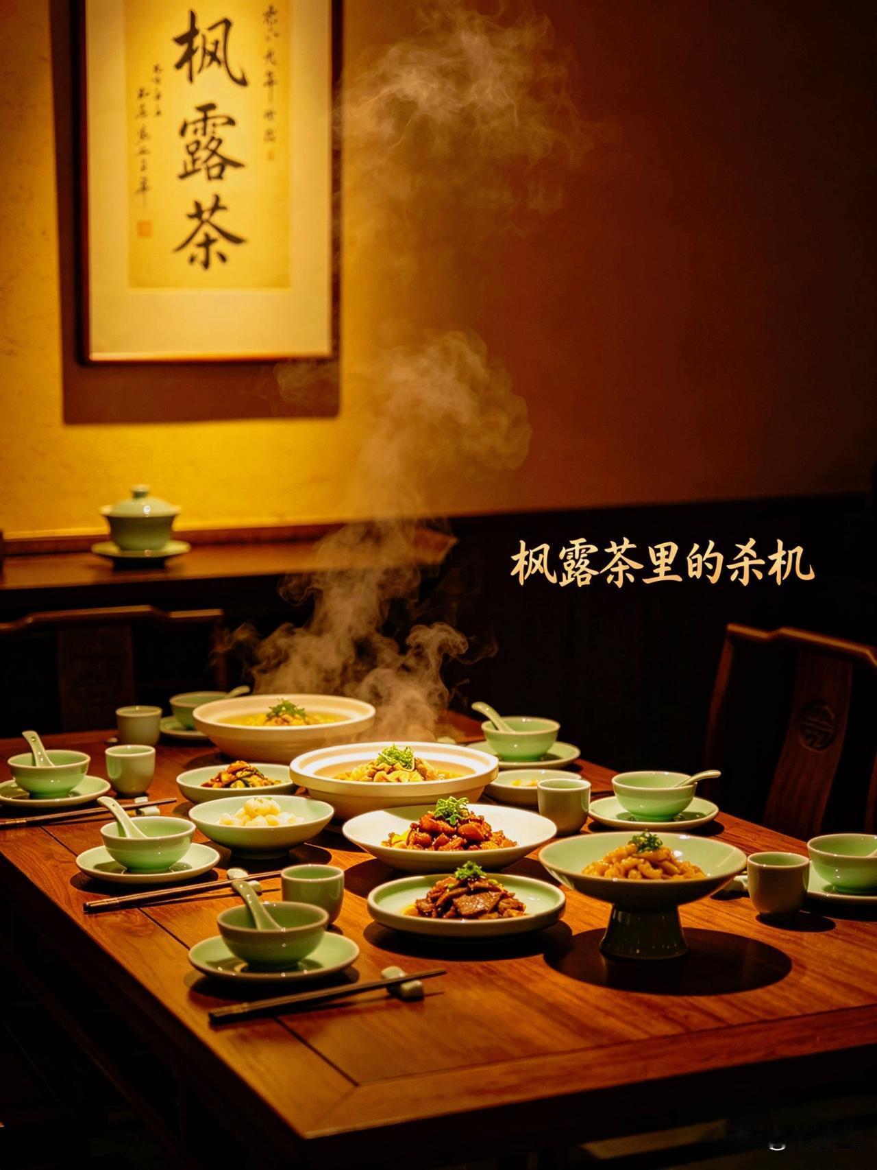 “丫鬟丢了一缕青丝，竟在肘子里塞了符咒，这枫露茶里藏了多少杀机？”“《红楼梦