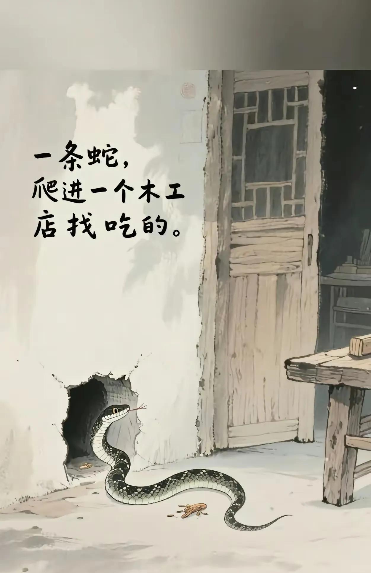 蛇：你们人类之间相互造谣就好，别造我们动物，我们没那么愚蠢[笑着哭]