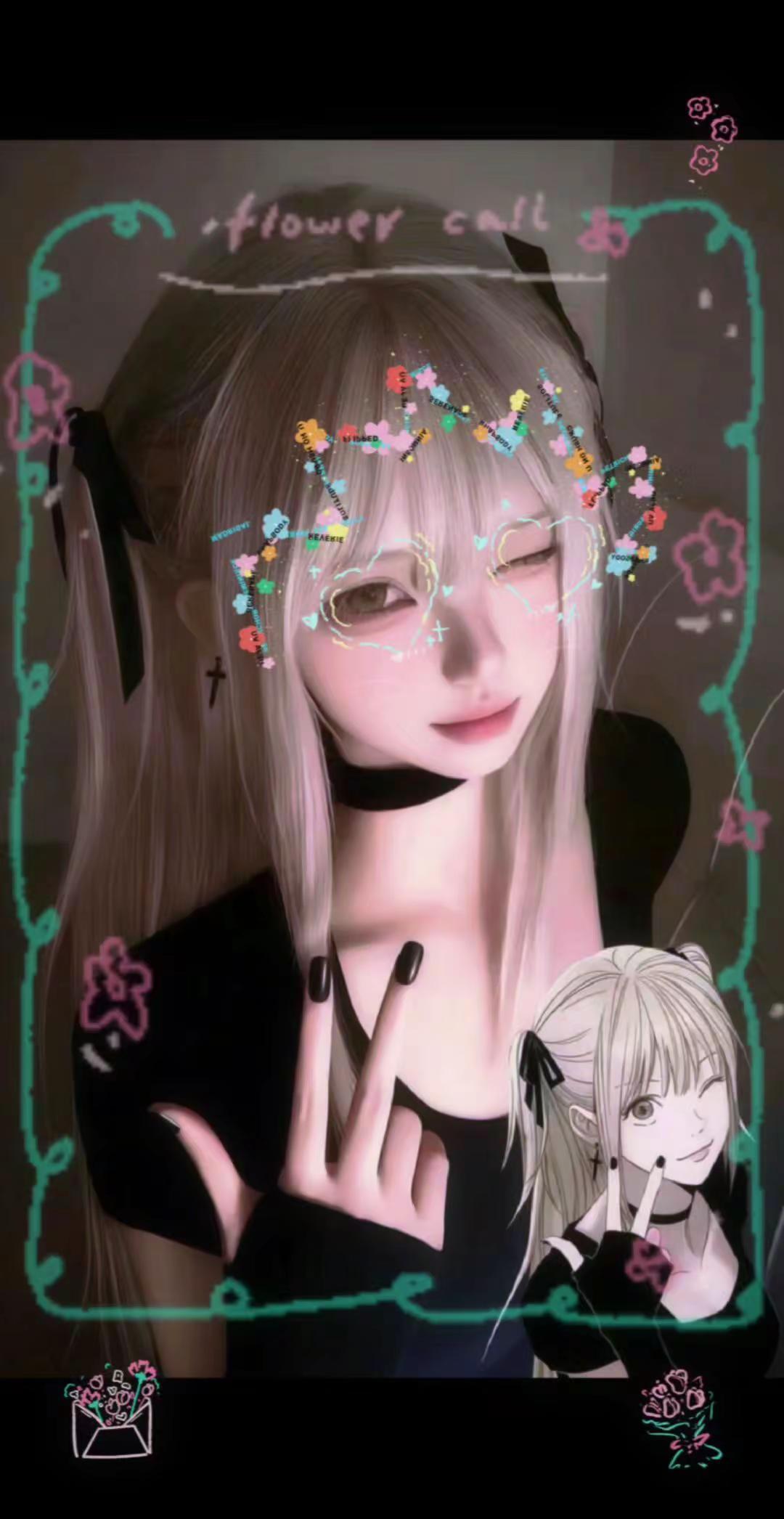 金发美女cos