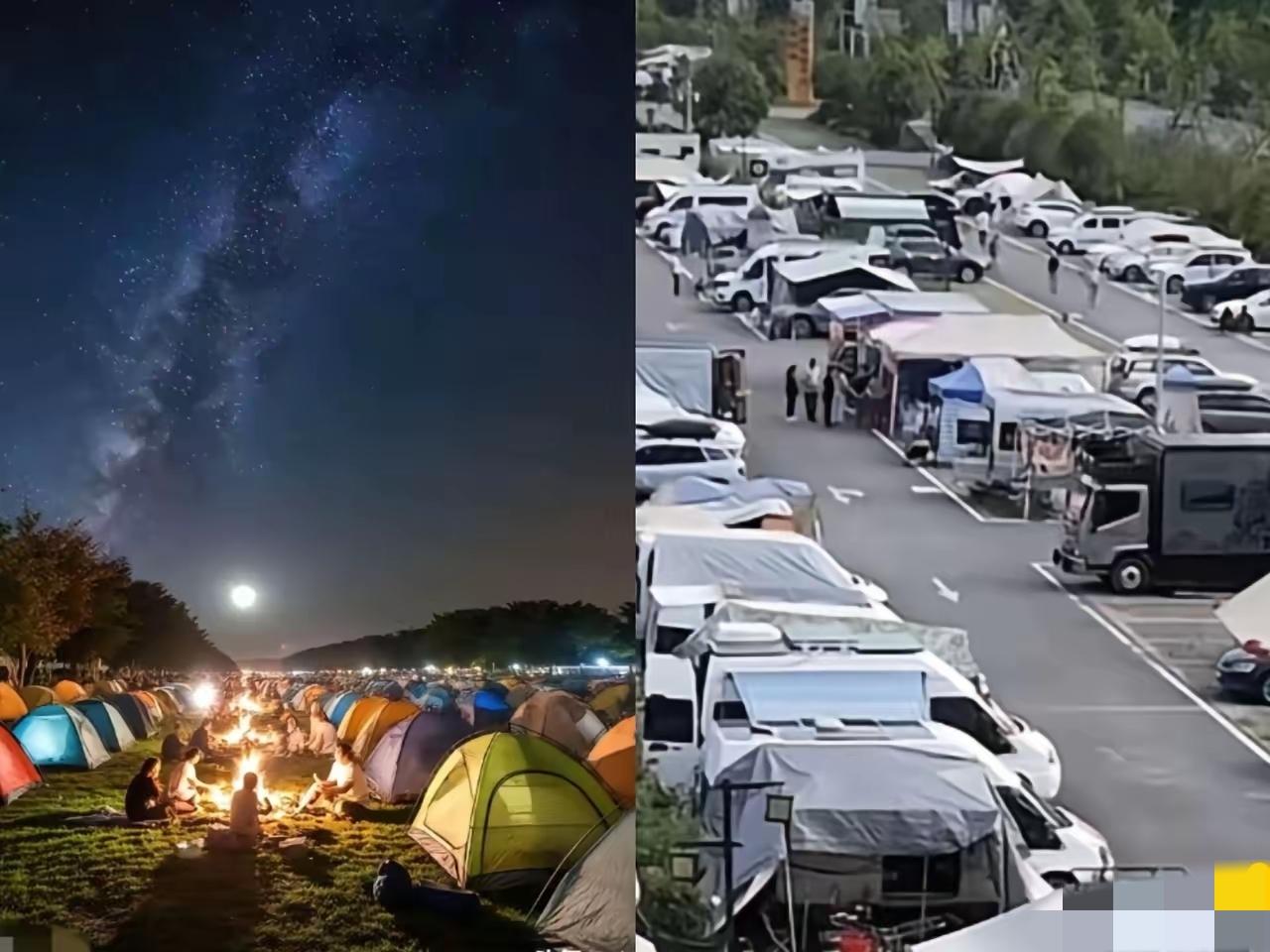 问洗澡的老公“住帐篷旅游的是不是都穷”，他一句话给我整脸红了！原来不是人家穷，是