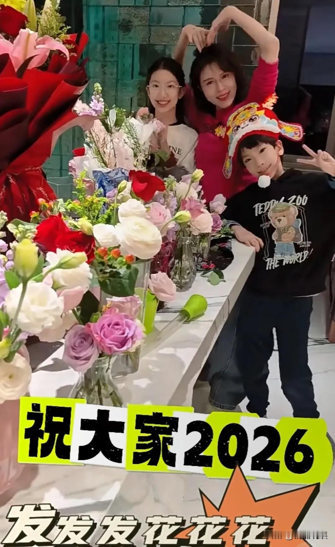 金巧巧的颜值这么高，居然俩娃没有一个继承她的美貌基因的，于总的基因还是太强大了！