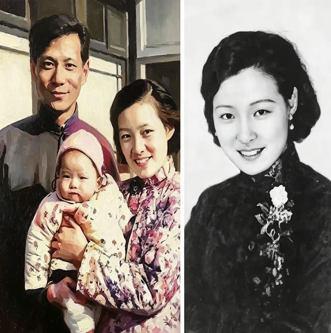 旧上海永安百货的柜台前，军阀公子陈度遇见了刚离婚、带着儿子的“康克令西施”谈雪卿