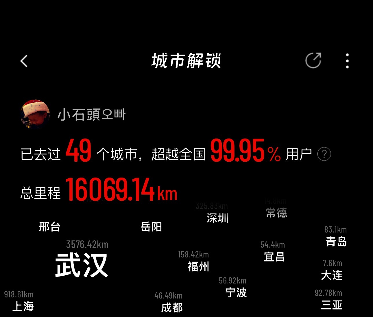 我的天！我打滴滴竟然都打了16000km！特来哥这得花多少钱啊！​​​