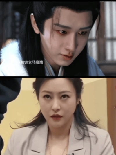 单独拿出来这张图粉丝还以为是夸他哥哥演技跟郝蕾一样好呢