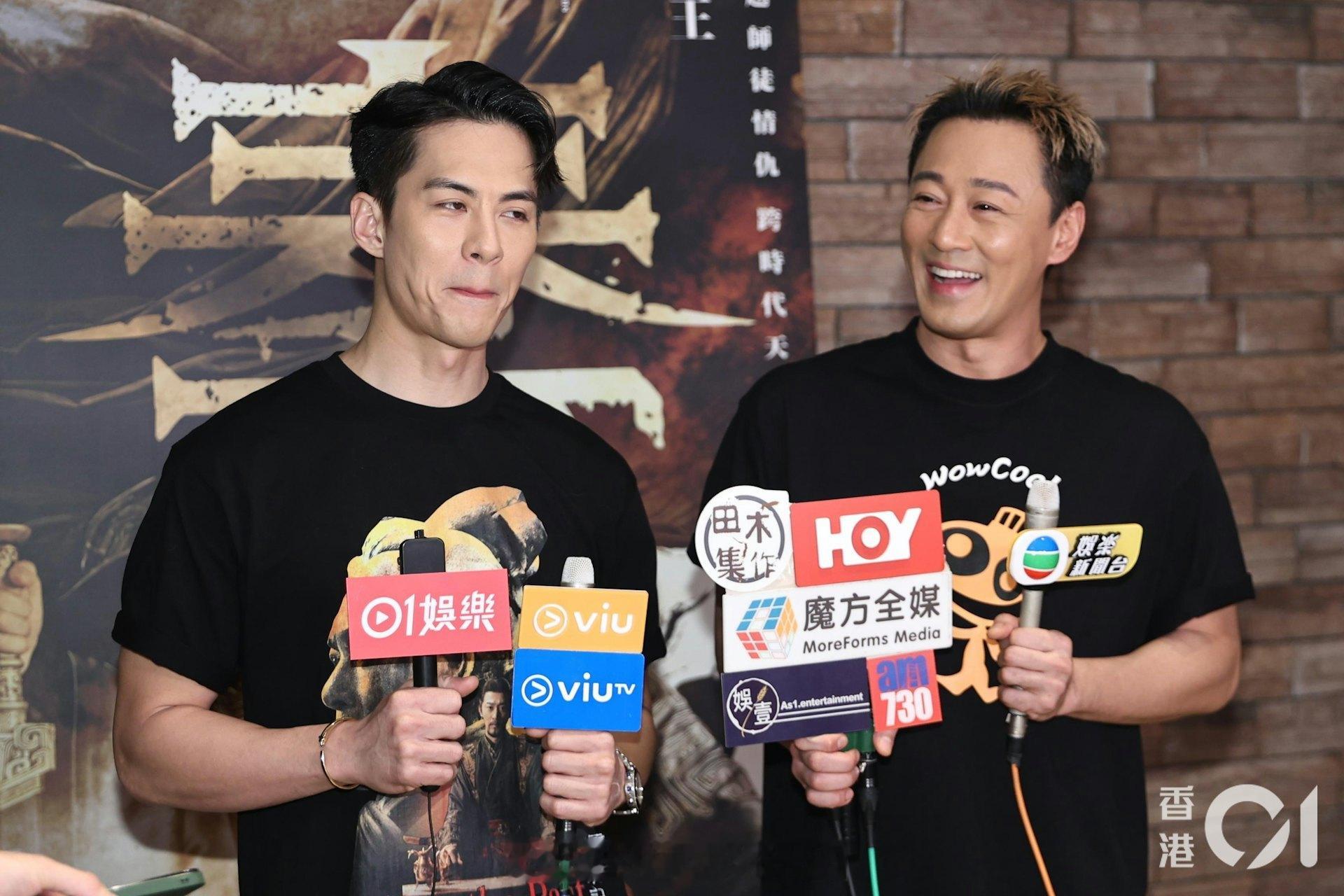 寻秦记｜林峰重温当年嬴政大喊场面自嘲演技青涩：回看都有点尴尬古天乐、林峰、郭羡