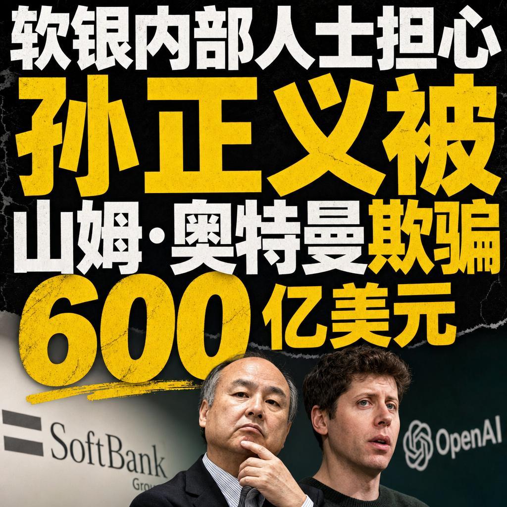 软银600亿豪赌OpenAI：狂热背后的风险隐忧当600亿美元被堆上牌桌，这就