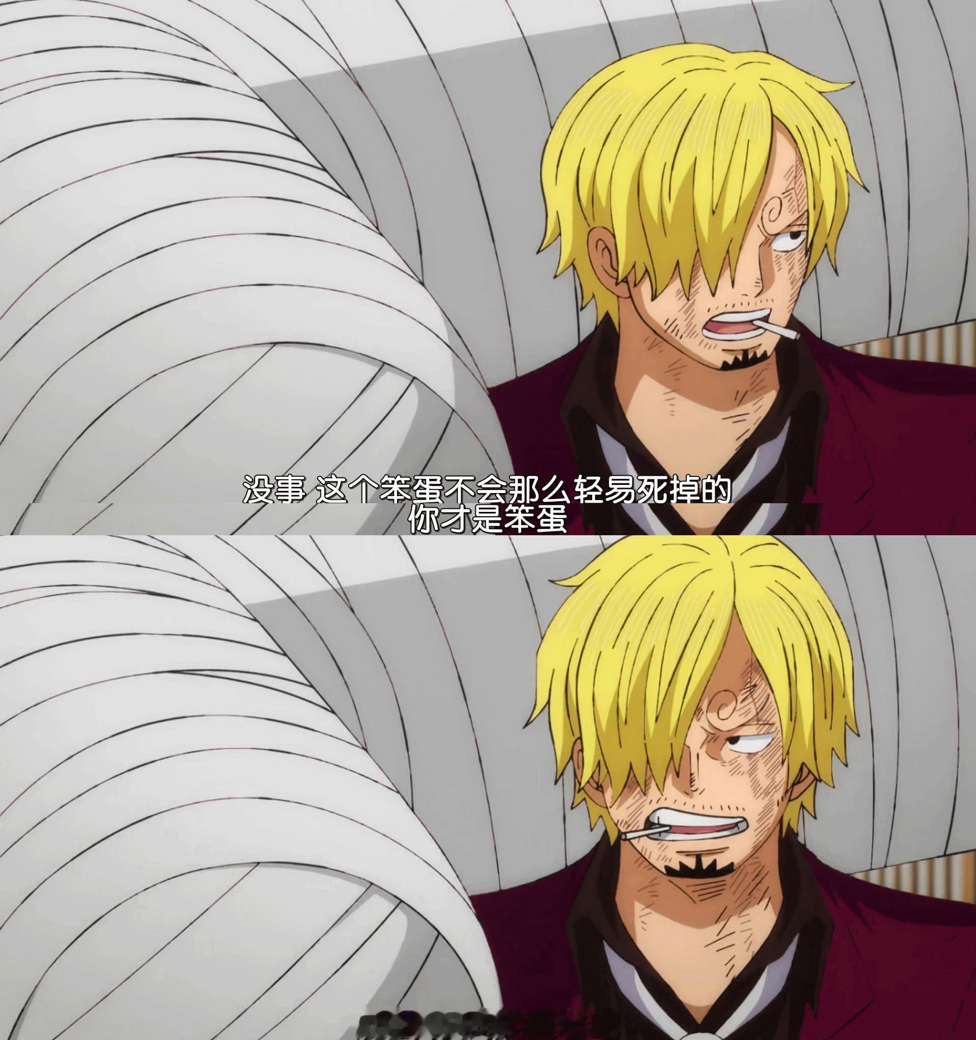 海贼王海贼王睡觉时的索隆听到山治说他也会立马反驳