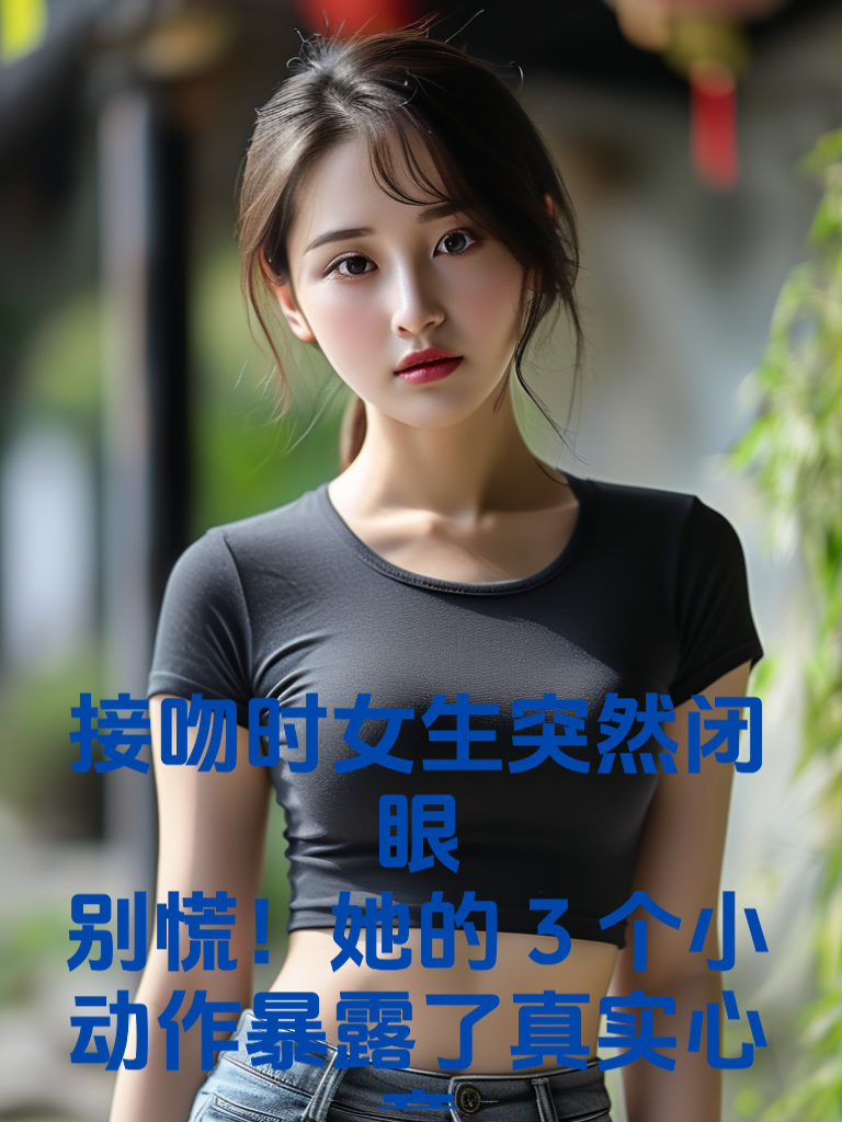 接吻时女生突然闭眼？别慌！她的3个小动作暴露了真实心意