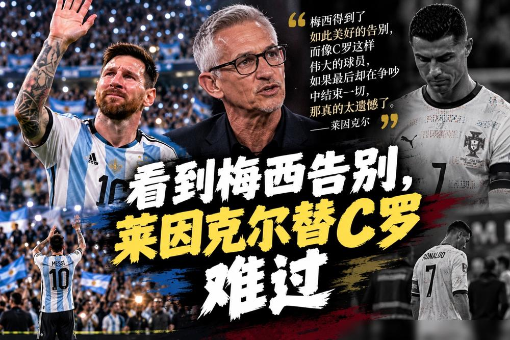 41岁C罗发长文撕主帅，那边梅西刚踢完国家队告别战，莱因克尔一句话扎心了：他本该和梅西一样体面收场。