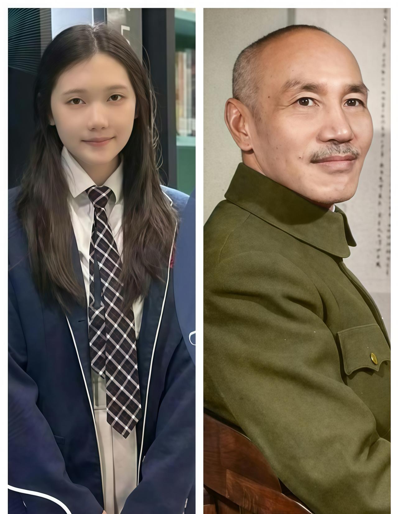 2023年，恰逢宋美龄逝世二十周年，举办了追思会，蒋家第五代后人蒋得聆身穿黑色