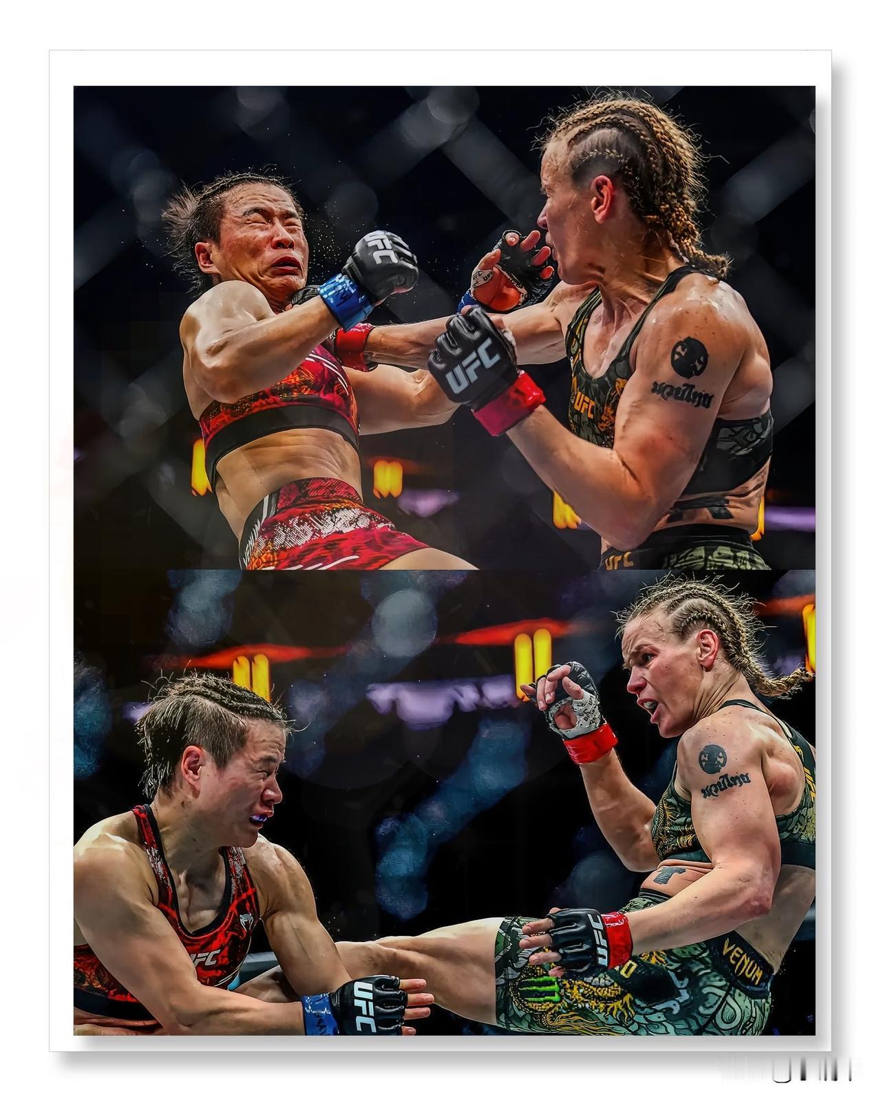 看得热血又心疼！张伟丽拼满五回合惜败，这股韧劲太顶了放弃草量级金