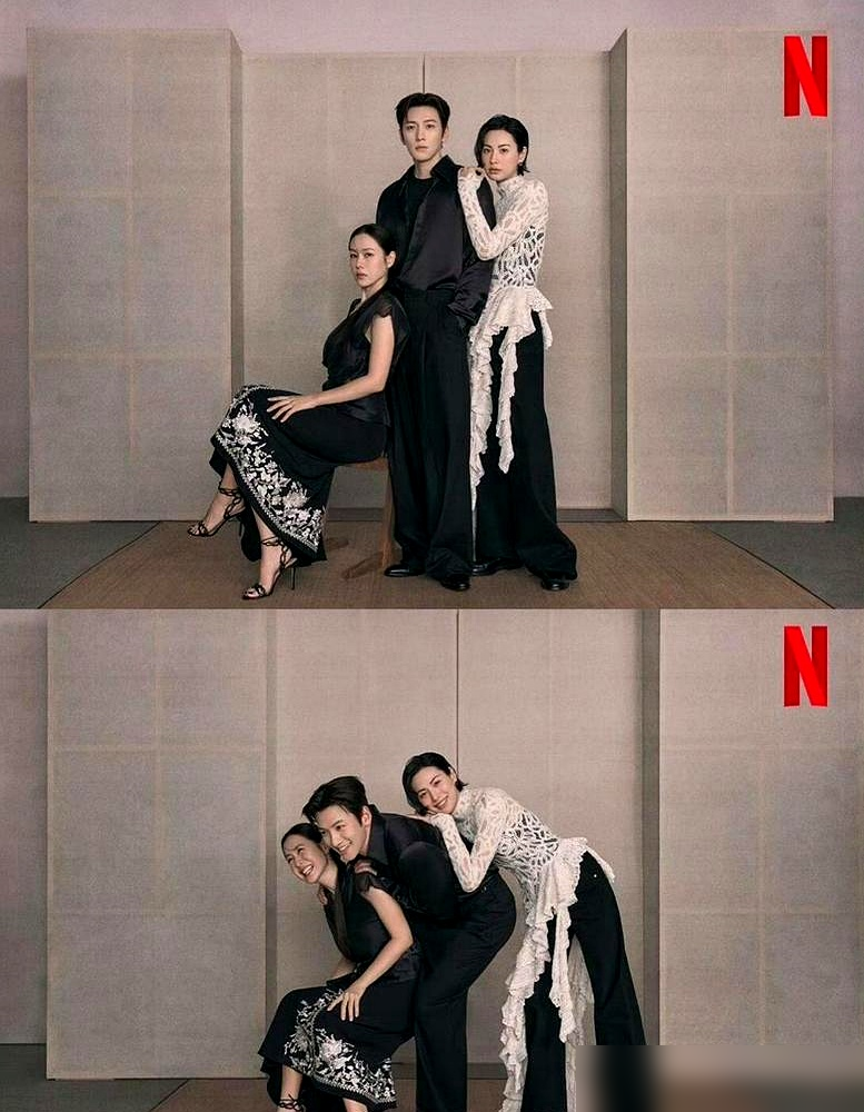 孙艺珍穿着衣服，把全网都看窒息了。新剧一上线就登顶，她演个被礼教压着的贵族寡妇，池昌旭演她表弟，俩人