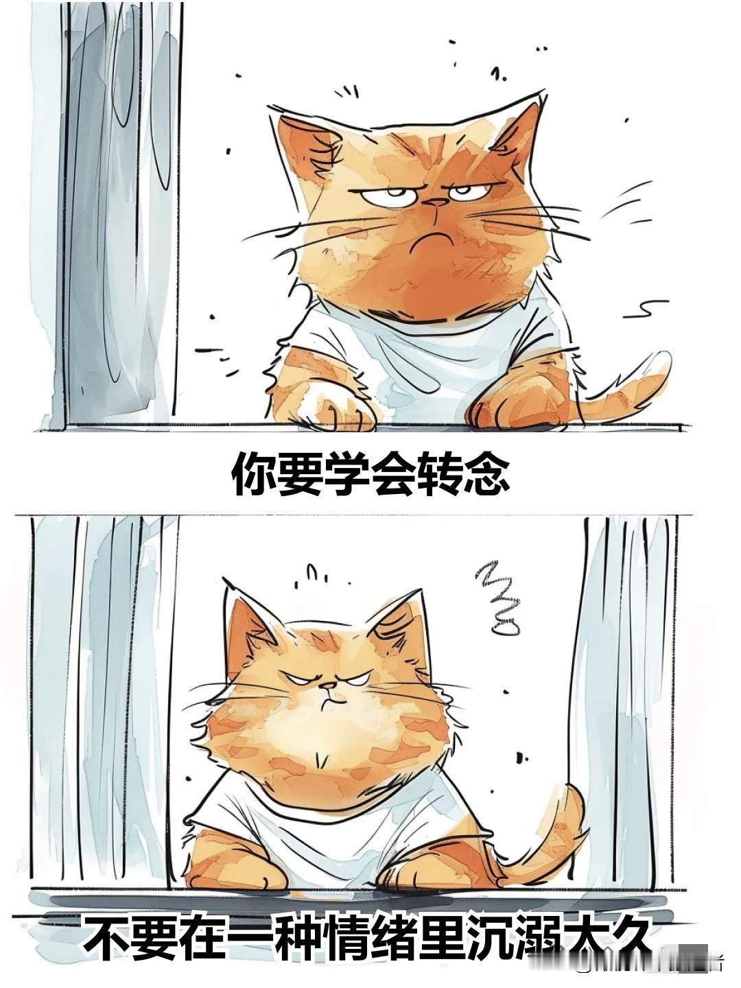 治愈漫画I不要在一种情绪里沉溺太久